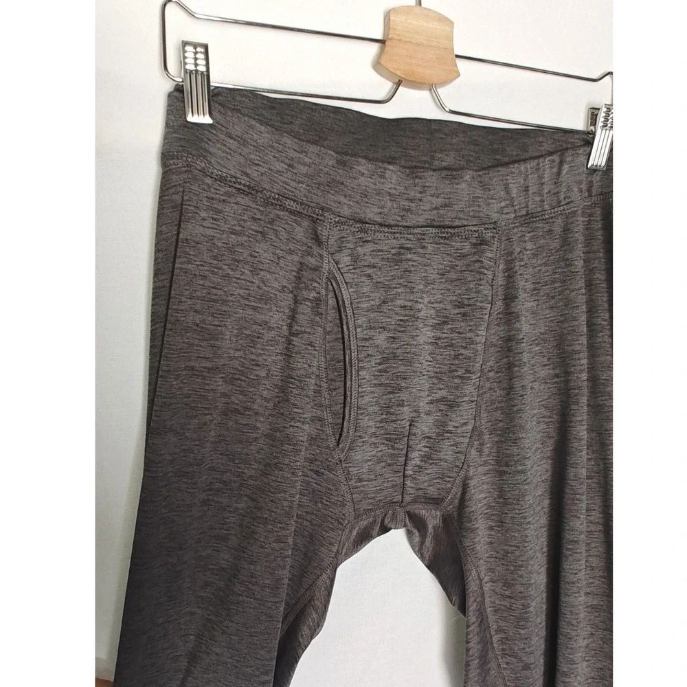 Savane Thermal Base Layer Set‎ Mens XL Gray Heather Long Sleeve Top Tights